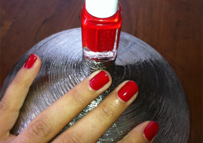 My first Essie is RED