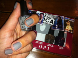 French Quarter for Your Thoughts : le gris de OPI