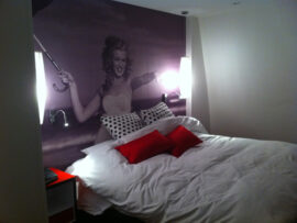 In bed with Marylin à l’hôtel Platine [Idée Saint Valentin]