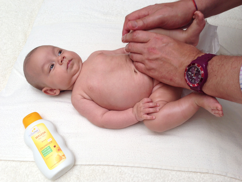 Marcel a testé les Ateliers Massage bébé de Weleda - Poulette Blog
