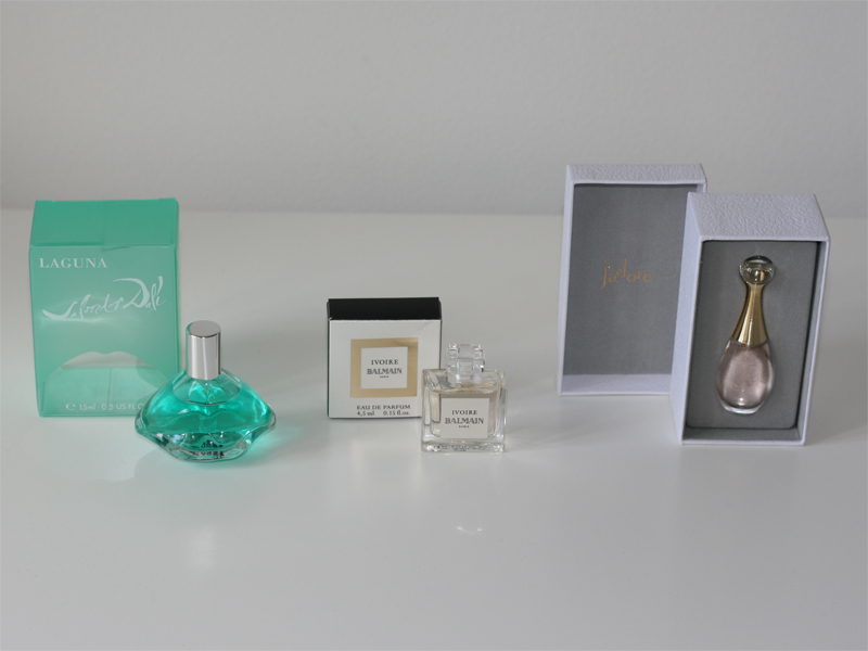 Miniatures de parfum à donner - Poulette Blog